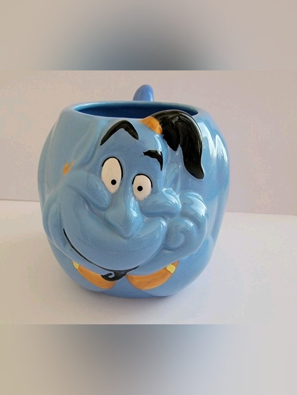 Disney Aladdin Blue 3D Genie Mug Cup Applause Inc